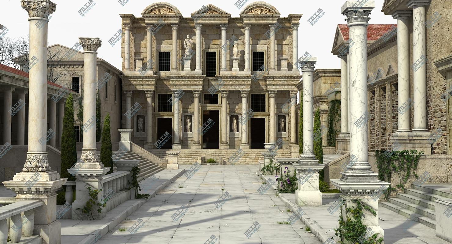 images/goods_img/2021040164/Ephesus Library Of Celsus 3D model/3.jpg